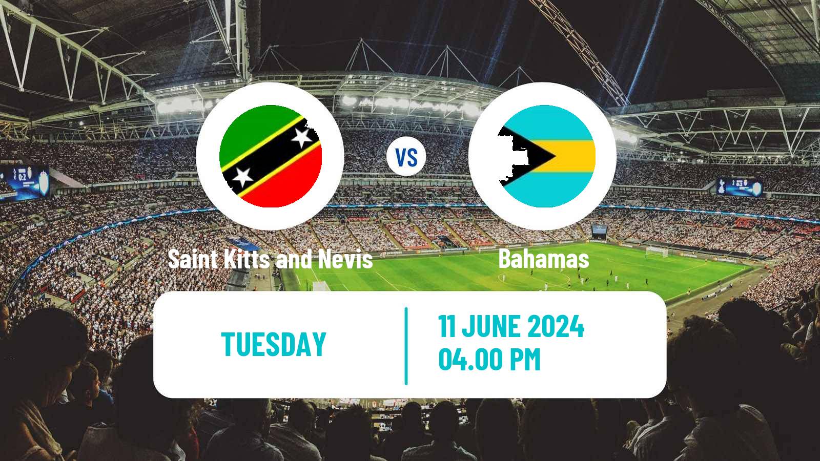 Soccer FIFA World Cup Saint Kitts and Nevis - Bahamas