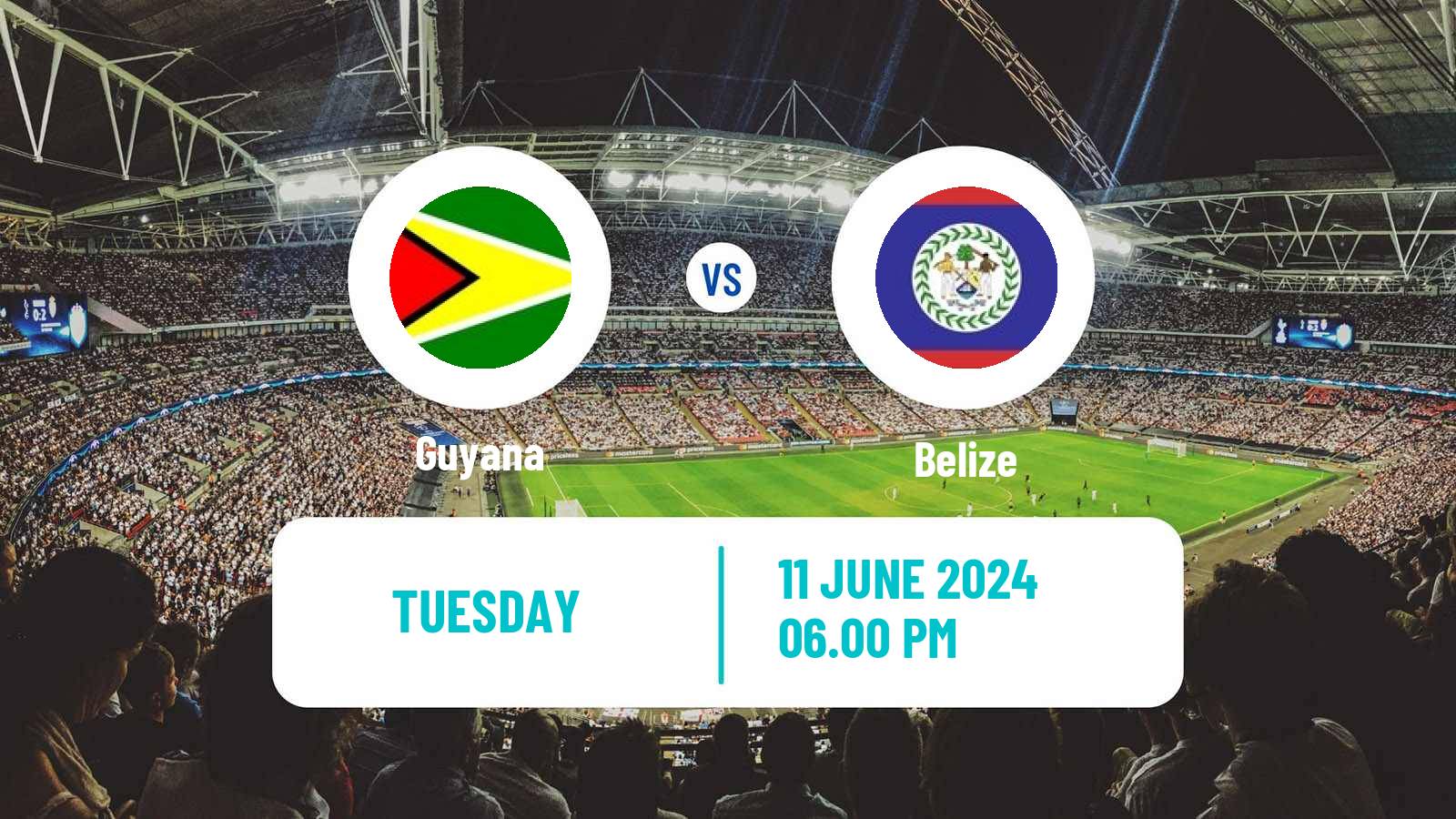 Soccer FIFA World Cup Guyana - Belize