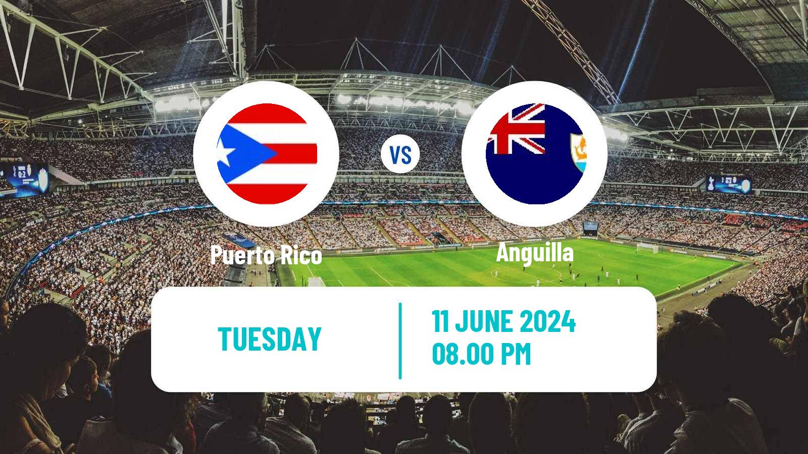 Soccer FIFA World Cup Puerto Rico - Anguilla