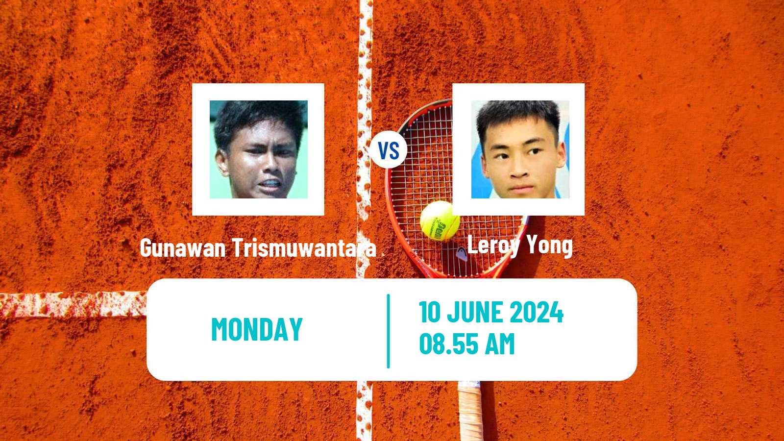 Tennis Davis Cup Group III Gunawan Trismuwantara - Leroy Yong