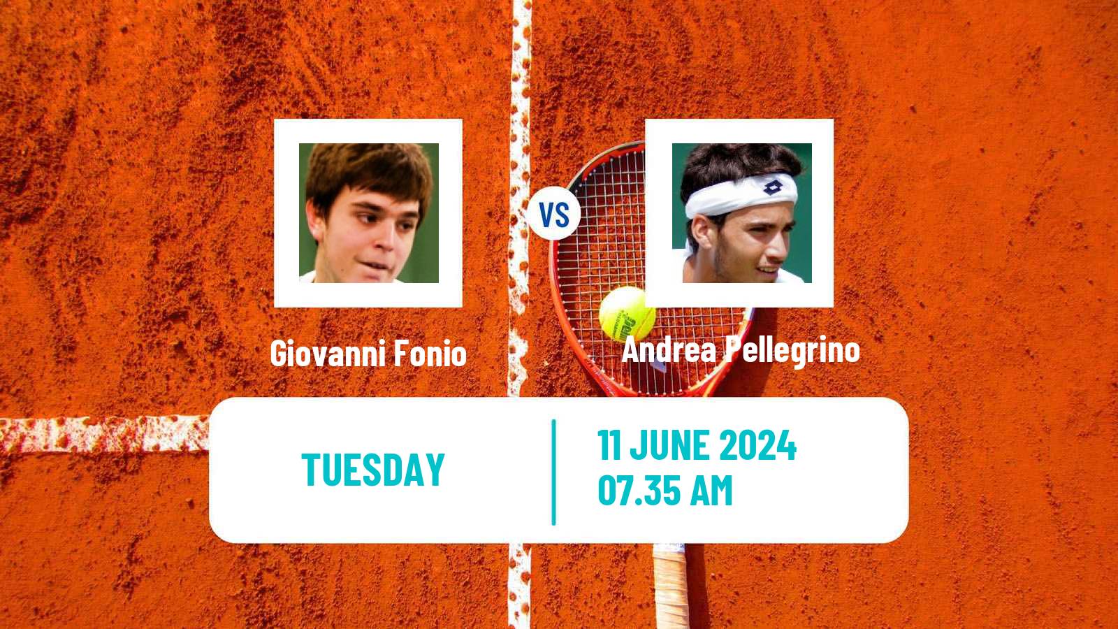 Tennis Perugia Challenger Men Giovanni Fonio - Andrea Pellegrino