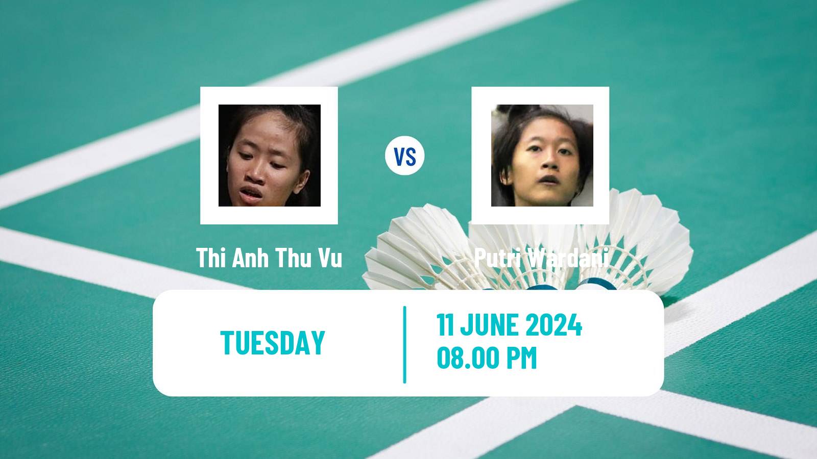 Badminton BWF World Tour Australian Open Women Thi Anh Thu Vu - Putri Wardani