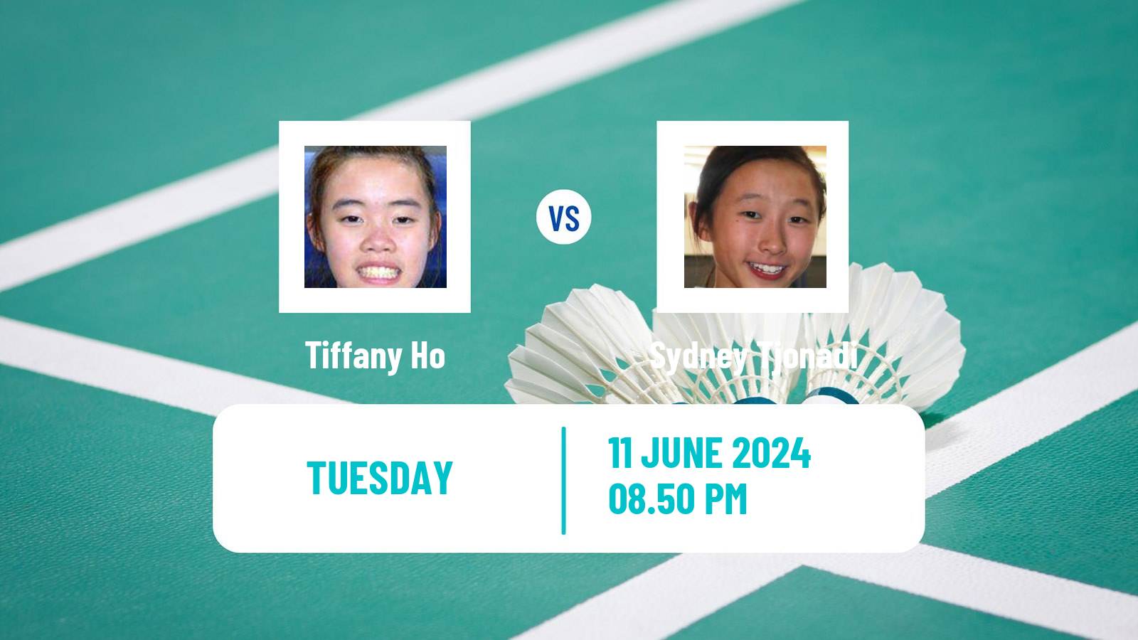 Badminton BWF World Tour Australian Open Women Tiffany Ho - Sydney Tjonadi