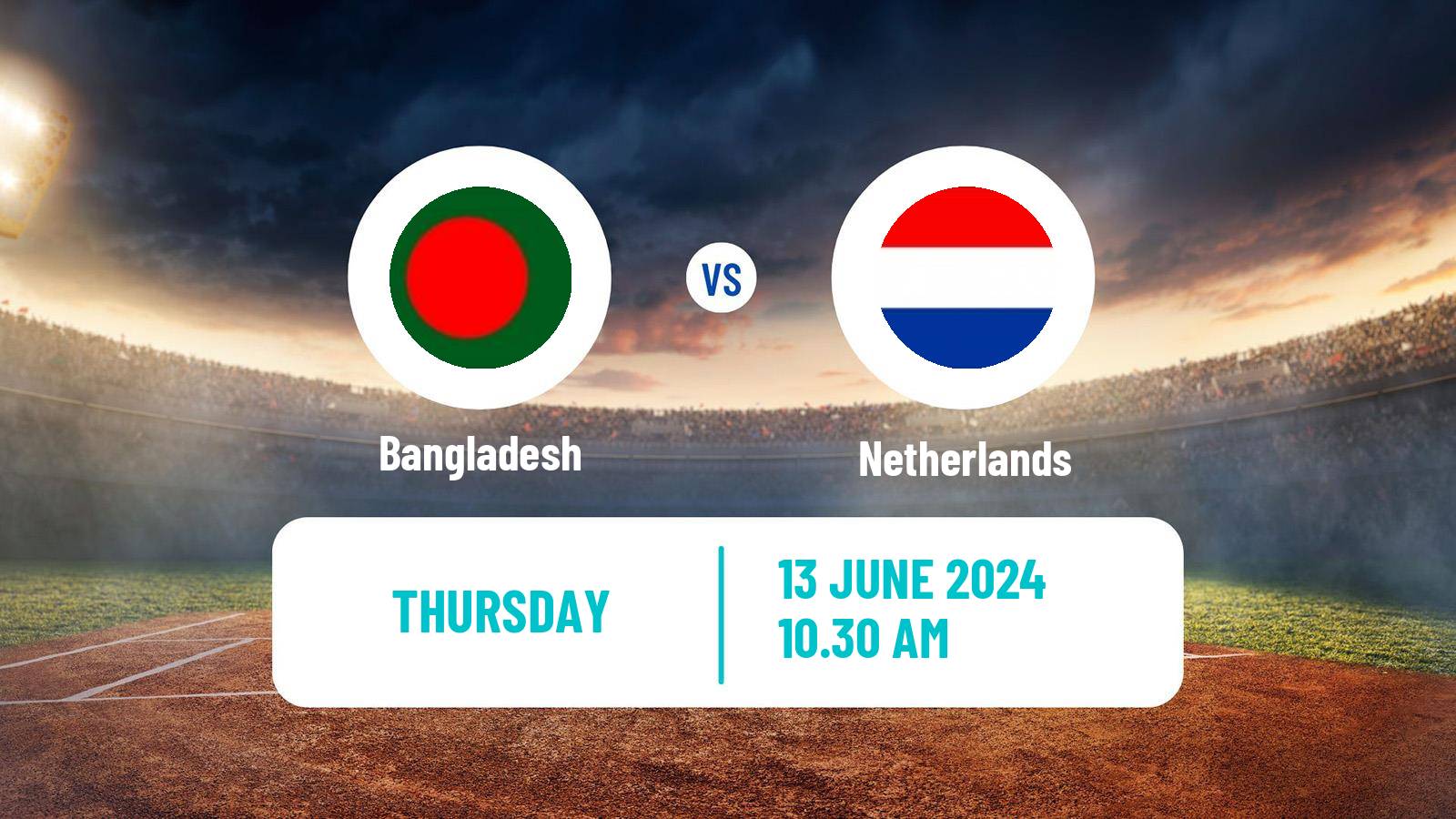 Cricket ICC World Twenty20 Bangladesh - Netherlands