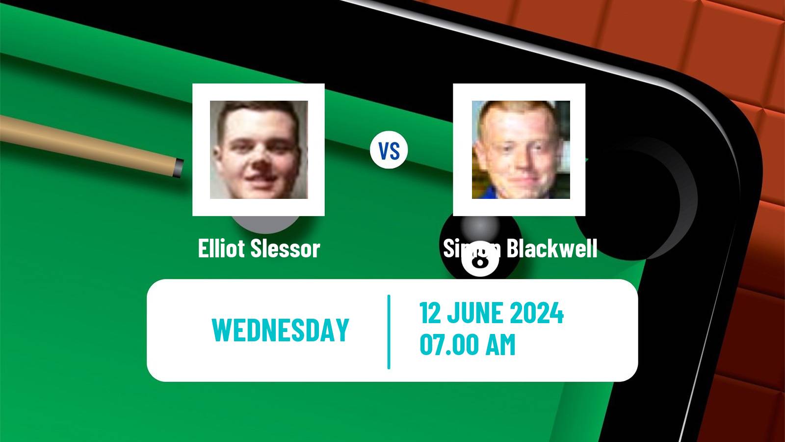 Snooker Championship League Elliot Slessor - Simon Blackwell