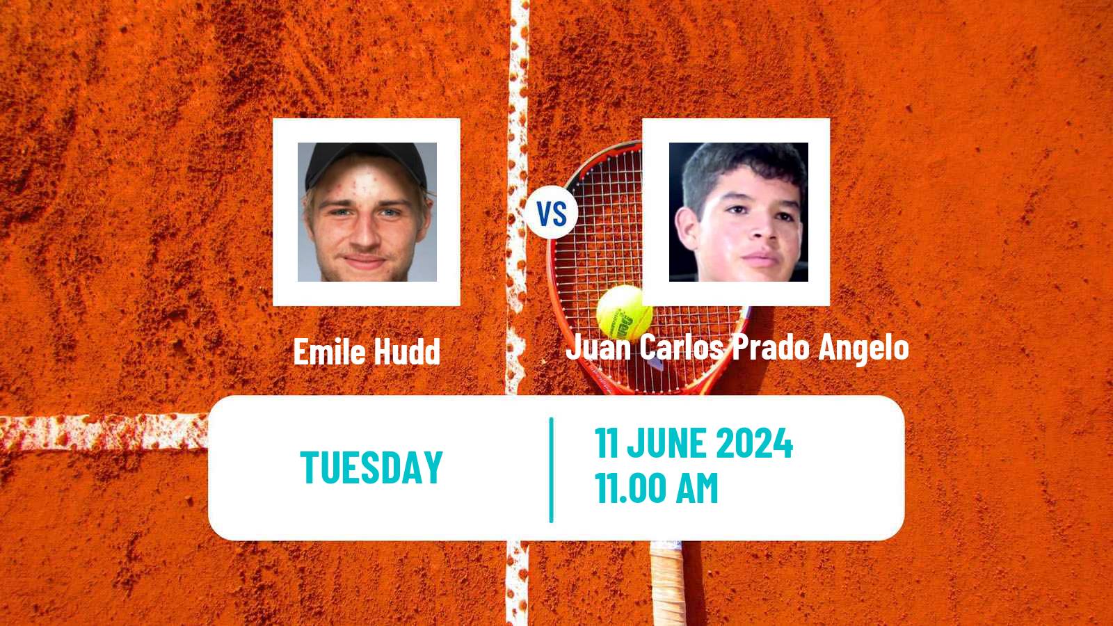 Tennis Lima Challenger Men Emile Hudd - Juan Carlos Prado Angelo