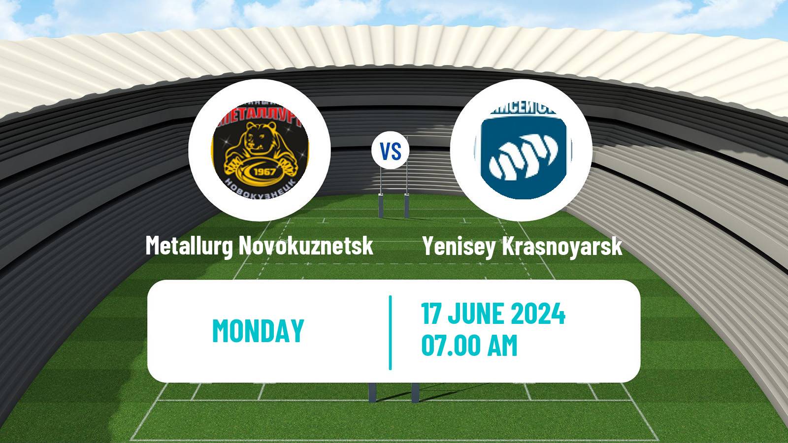 Rugby union Russian Premier League Rugby Metallurg Novokuznetsk - Yenisey Krasnoyarsk