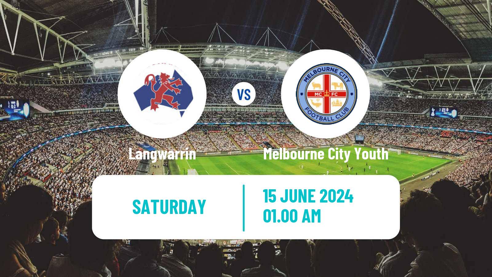 Soccer Australian Victoria Premier League Langwarrin - Melbourne City Youth