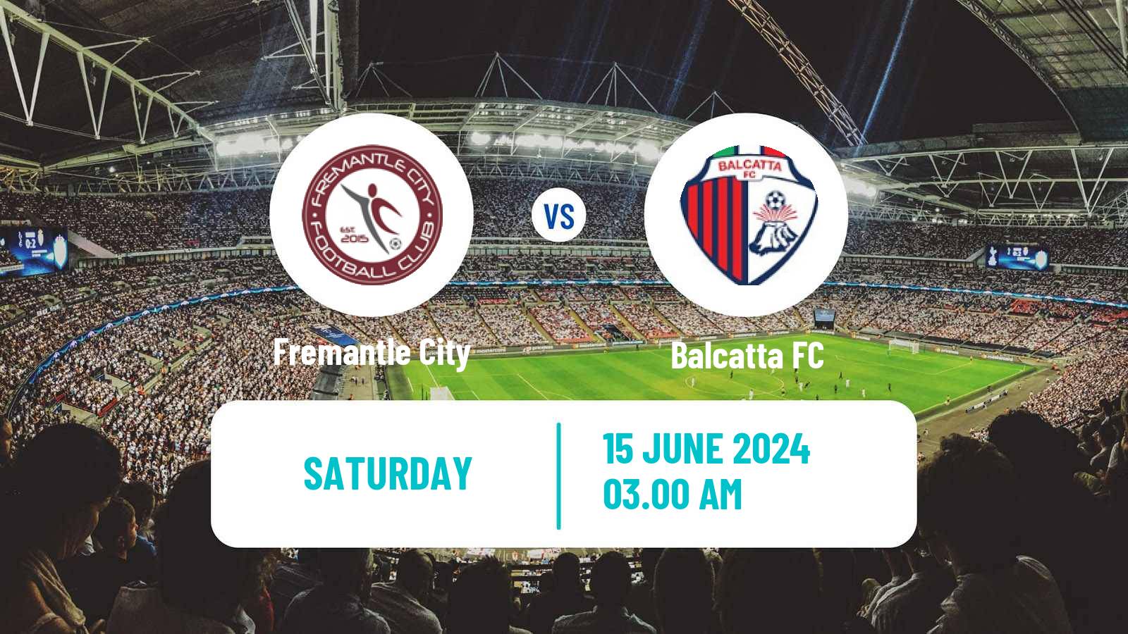 Soccer Australian NPL Western Australia Fremantle City - Balcatta