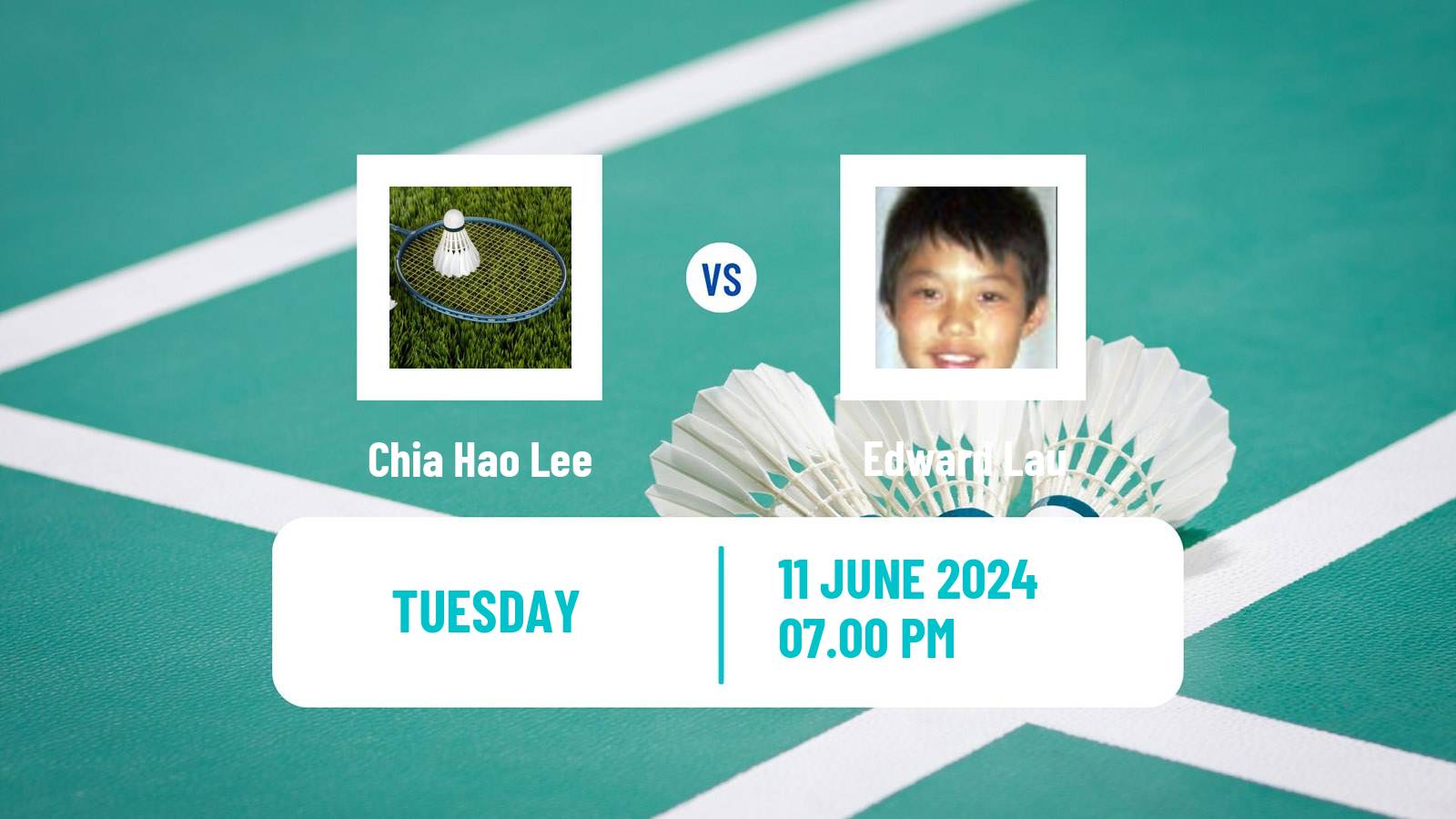 Badminton BWF World Tour Australian Open Men Chia Hao Lee - Edward Lau