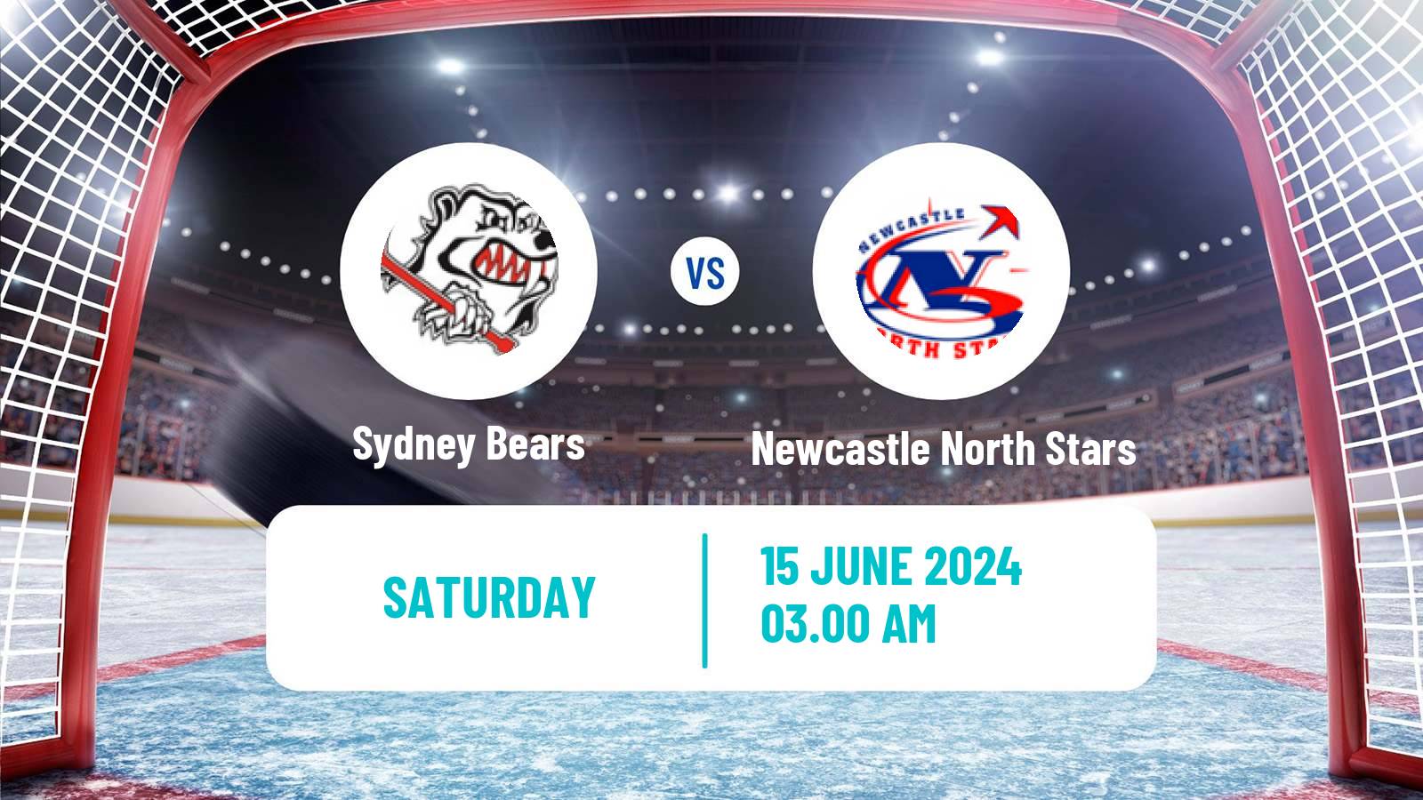 Hockey Australian Ice Hockey League Sydney Bears - Newcastle North Stars