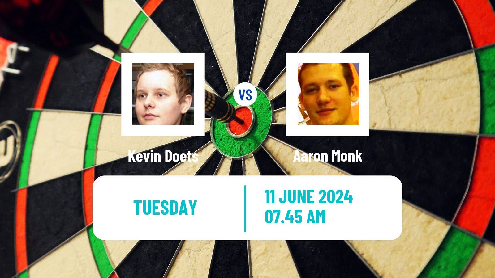 Darts Players Championship 11 Kevin Doets - Aaron Monk