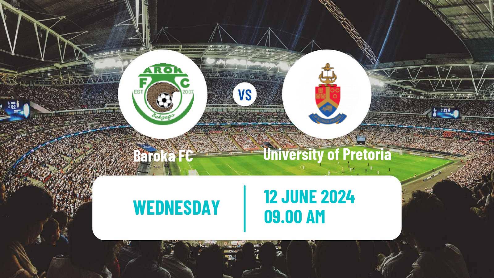 Soccer South African First Division Baroka - University of Pretoria