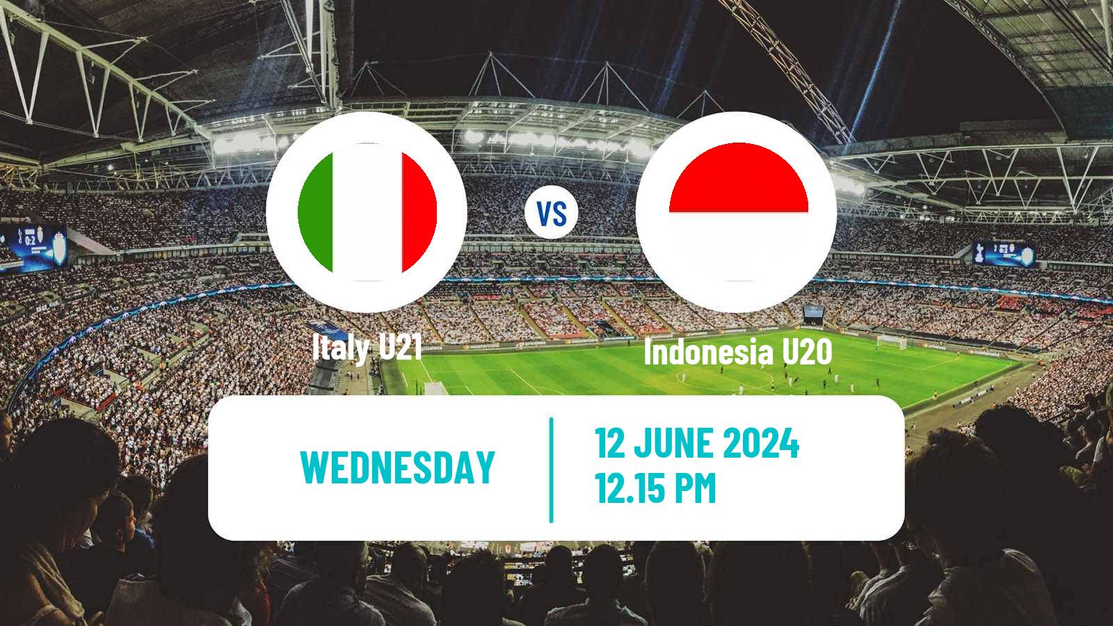 Soccer Maurice Revello Tournament Italy U21 - Indonesia U20