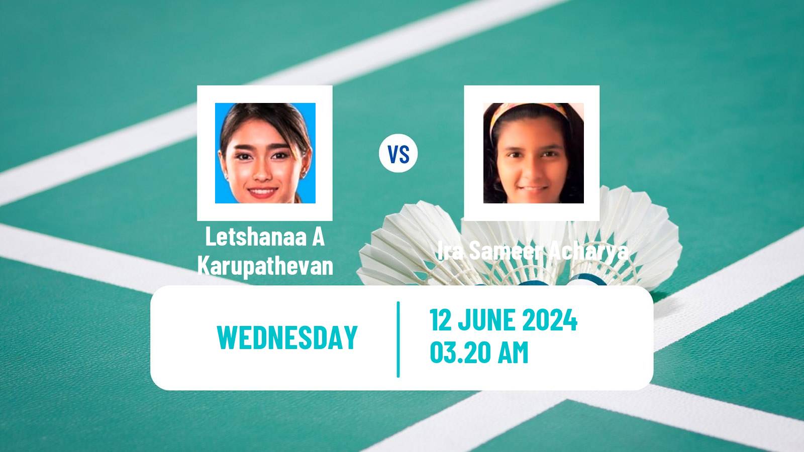 Badminton BWF World Tour Australian Open Women Letshanaa A Karupathevan - Ira Sameer Acharya