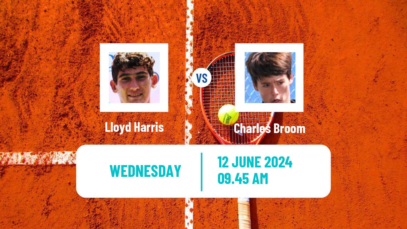 Tennis Nottingham Challenger Men Lloyd Harris - Charles Broom