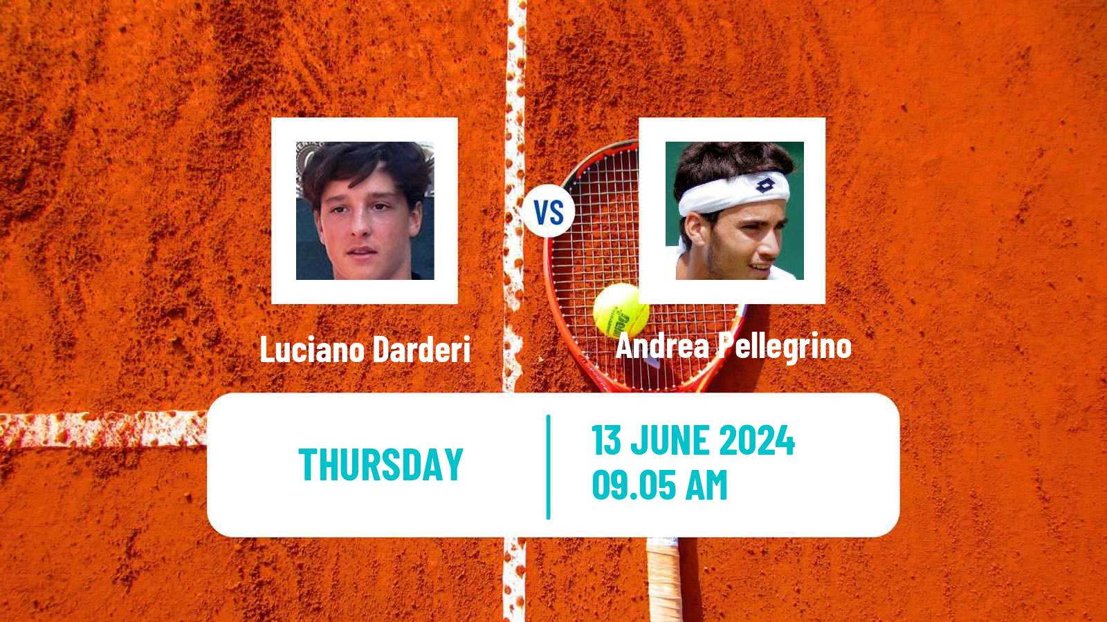 Tennis Perugia Challenger Men Luciano Darderi - Andrea Pellegrino