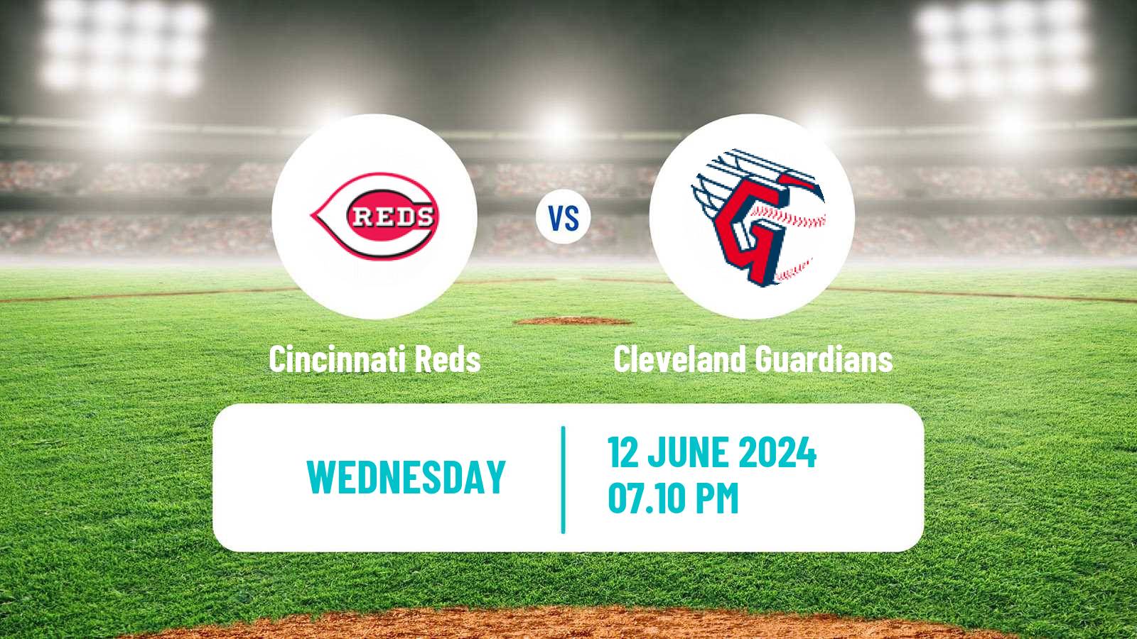 Baseball MLB Cincinnati Reds - Cleveland Guardians