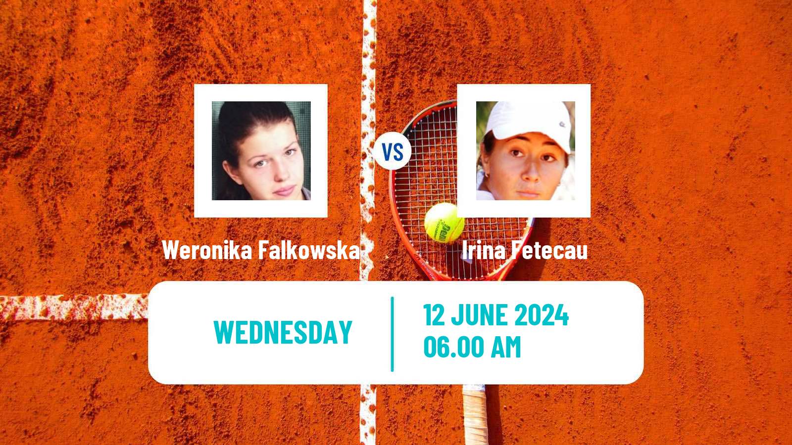 Tennis ITF W35 Gdansk Women Weronika Falkowska - Irina Fetecau
