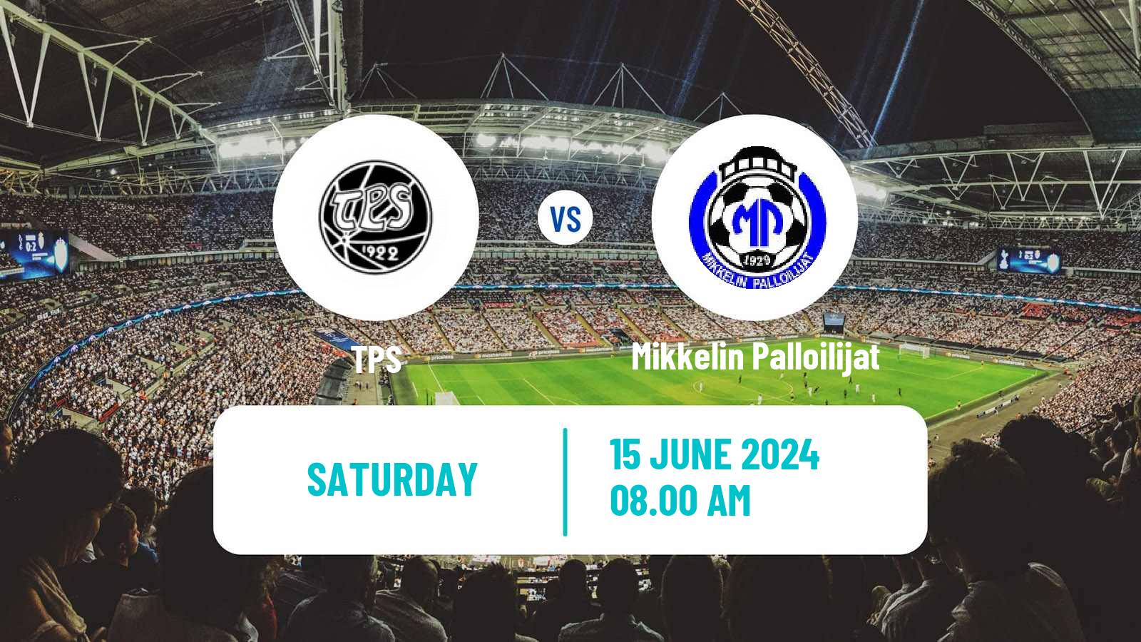 Soccer Finnish Cup TPS - Mikkelin Palloilijat