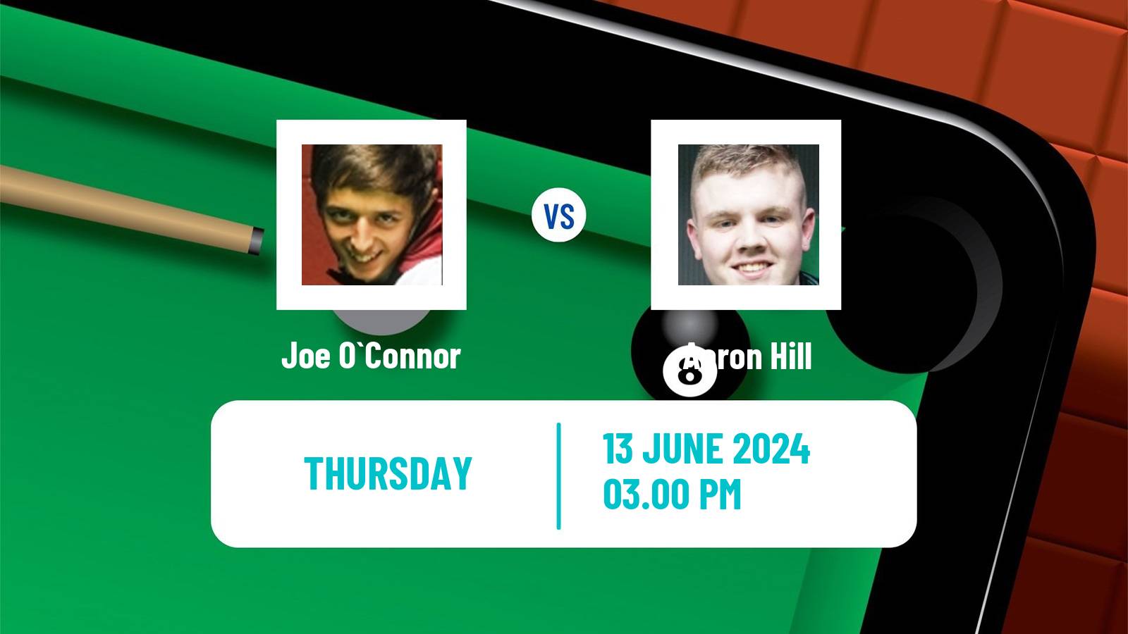 Snooker Championship League Joe O`Connor - Aaron Hill