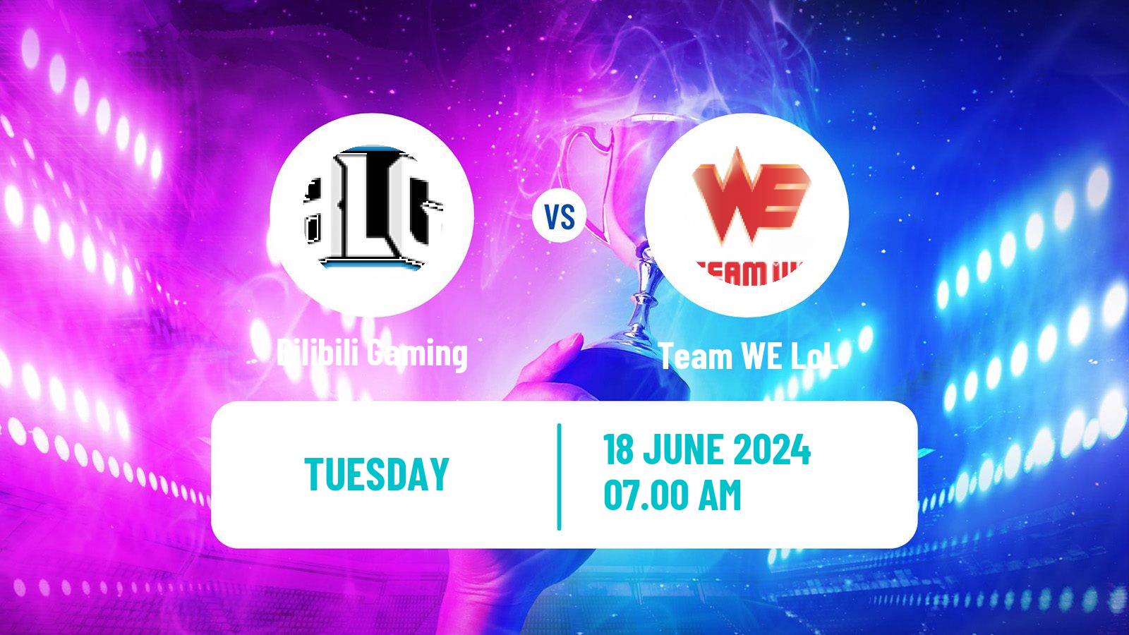 Esports League Of Legends Lpl Bilibili Gaming - Team WE