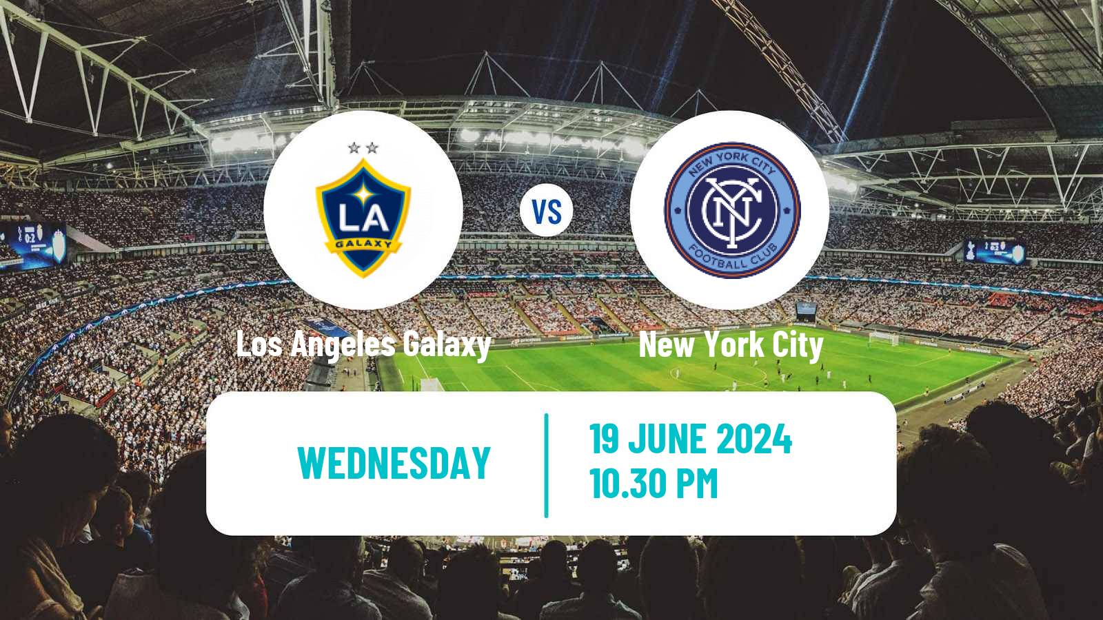 Soccer MLS Los Angeles Galaxy - New York City