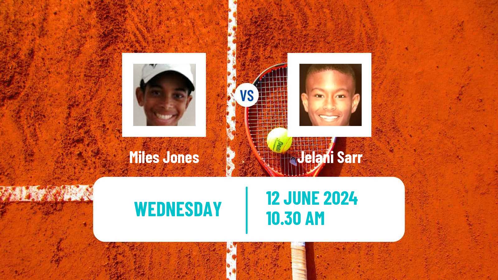 Tennis ITF M15 Santo Domingo 2 Men Miles Jones - Jelani Sarr