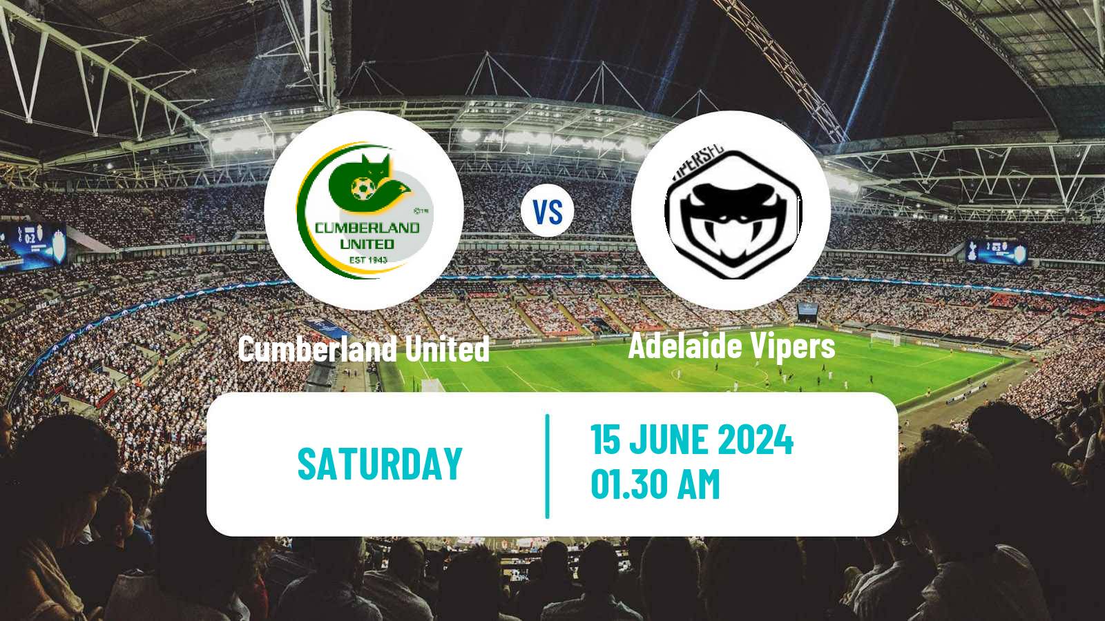 Soccer Australian SA State League Cumberland United - Adelaide Vipers
