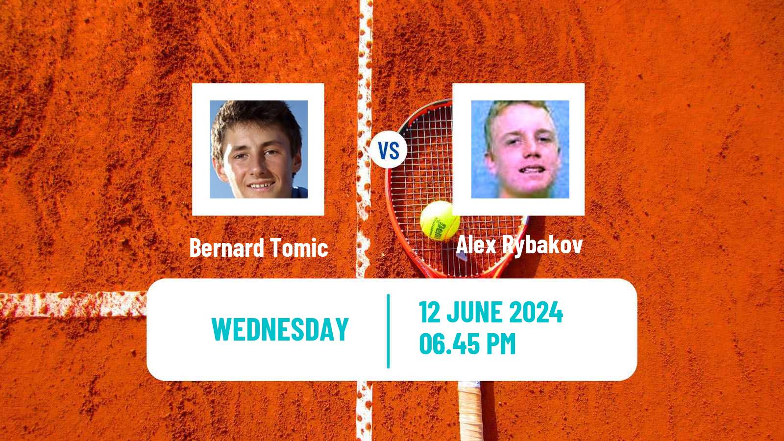 Tennis ITF M25 Wichita Ks Men Bernard Tomic - Alex Rybakov