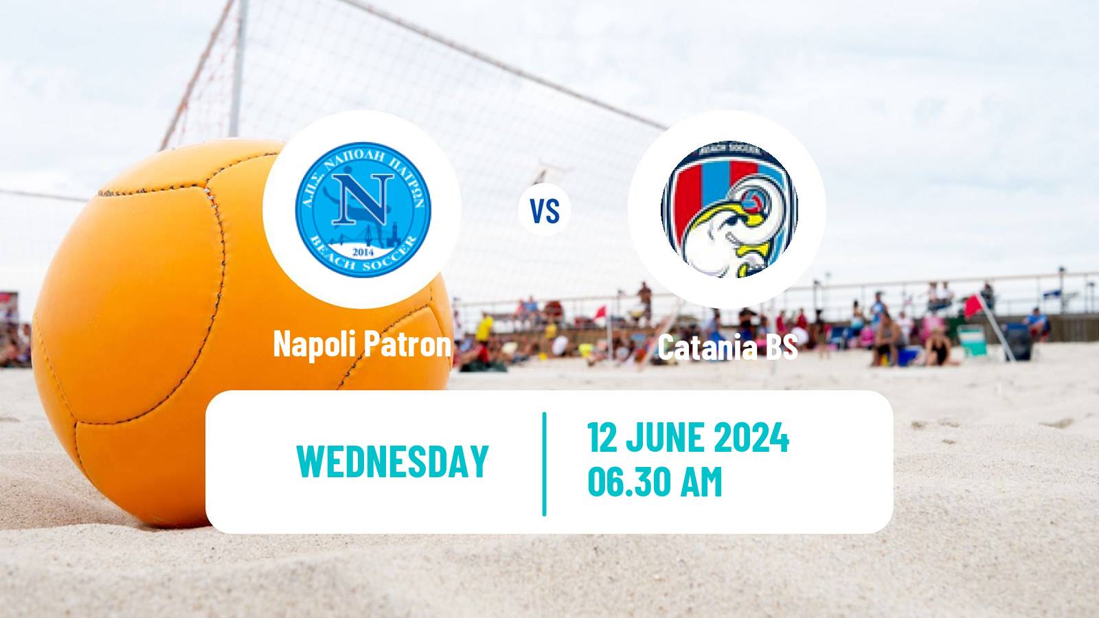 Beach soccer Euro Winners Cup Napoli Patron - Catania BS