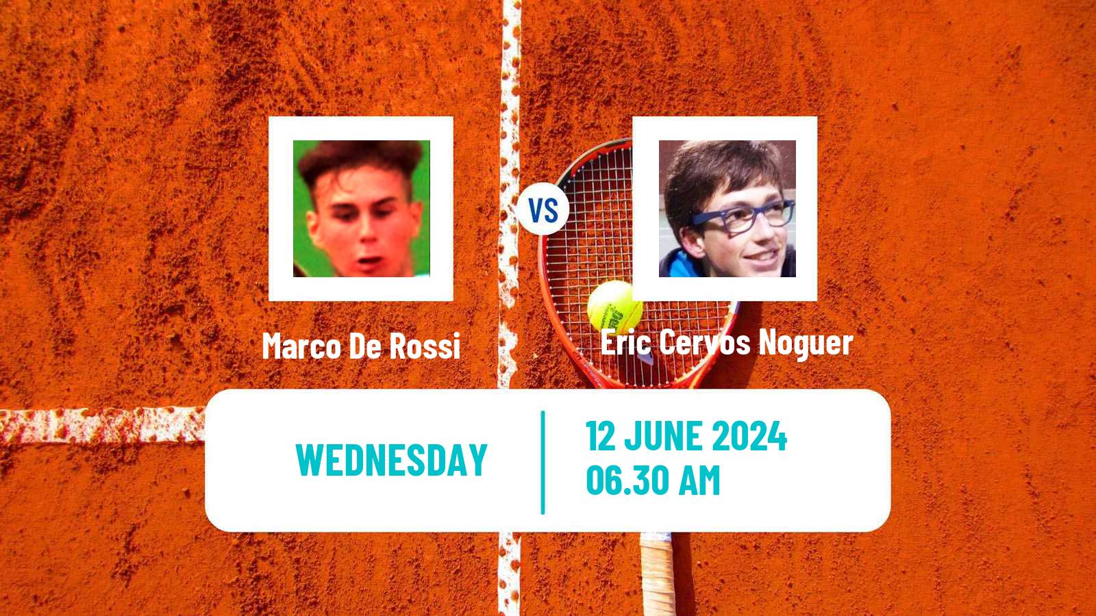 Tennis Davis Cup Group IV Marco De Rossi - Eric Cervos Noguer