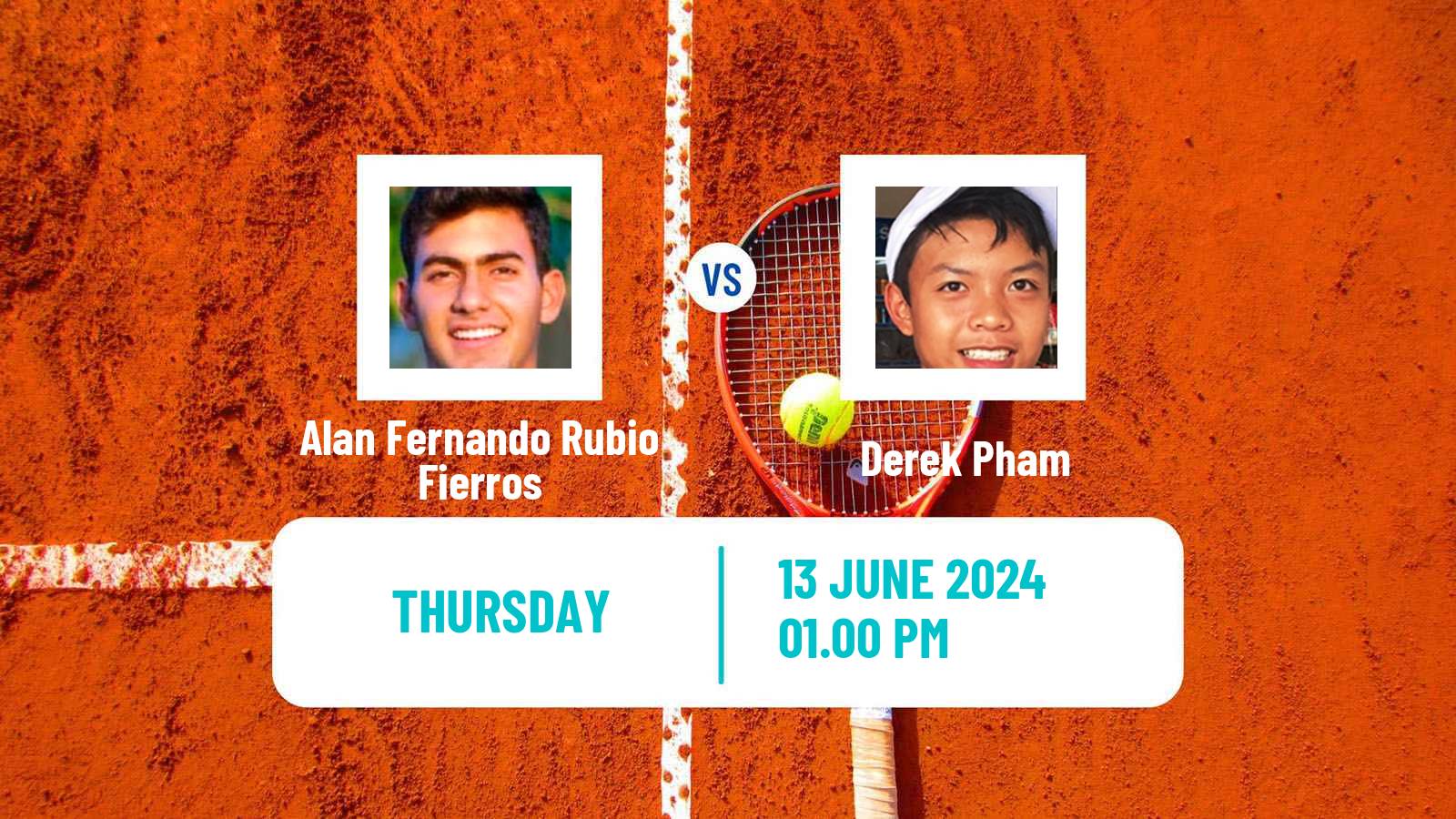 Tennis ITF M15 San Diego Ca 3 Men Alan Fernando Rubio Fierros - Derek Pham