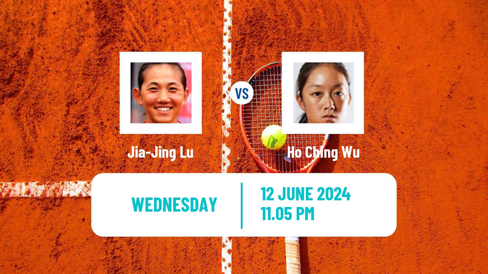 Tennis ITF W50 Taizhou Women Jia-Jing Lu - Ho Ching Wu