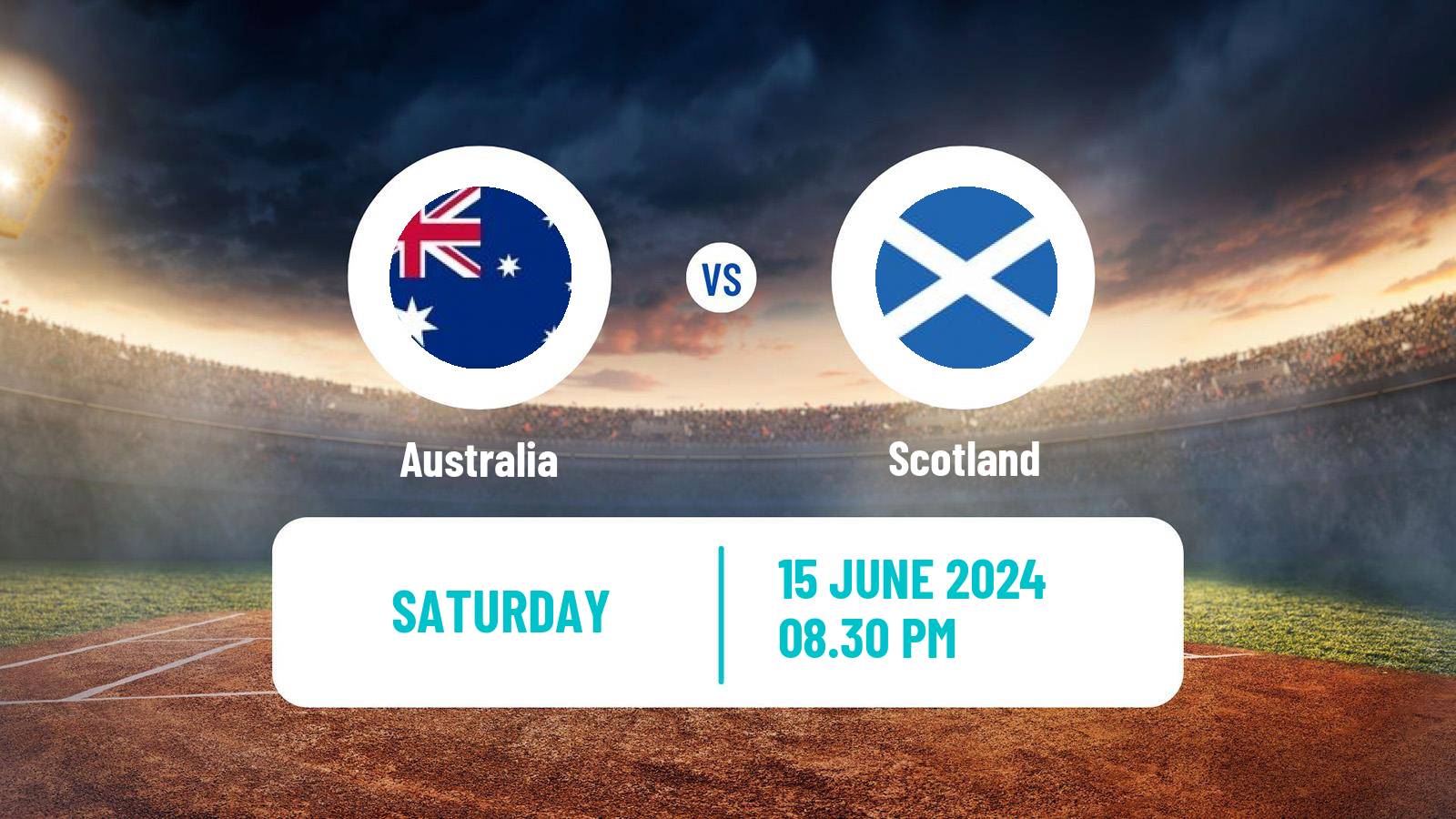 Cricket ICC World Twenty20 Australia - Scotland