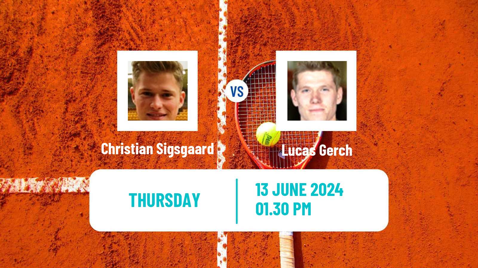 Tennis ITF M25 Aarhus Men Christian Sigsgaard - Lucas Gerch