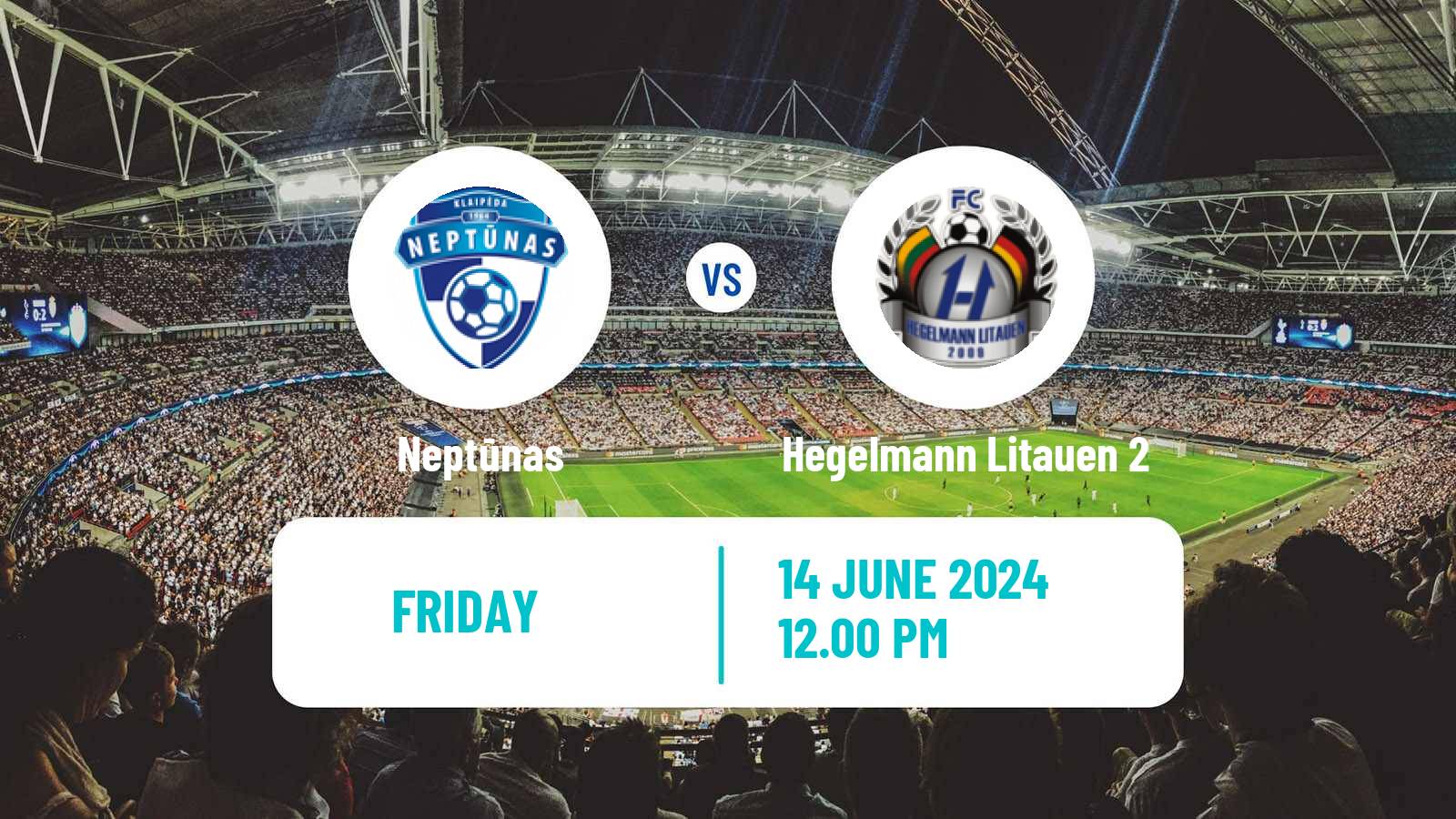 Soccer Lithuanian Division 2 Neptūnas - Hegelmann Litauen 2