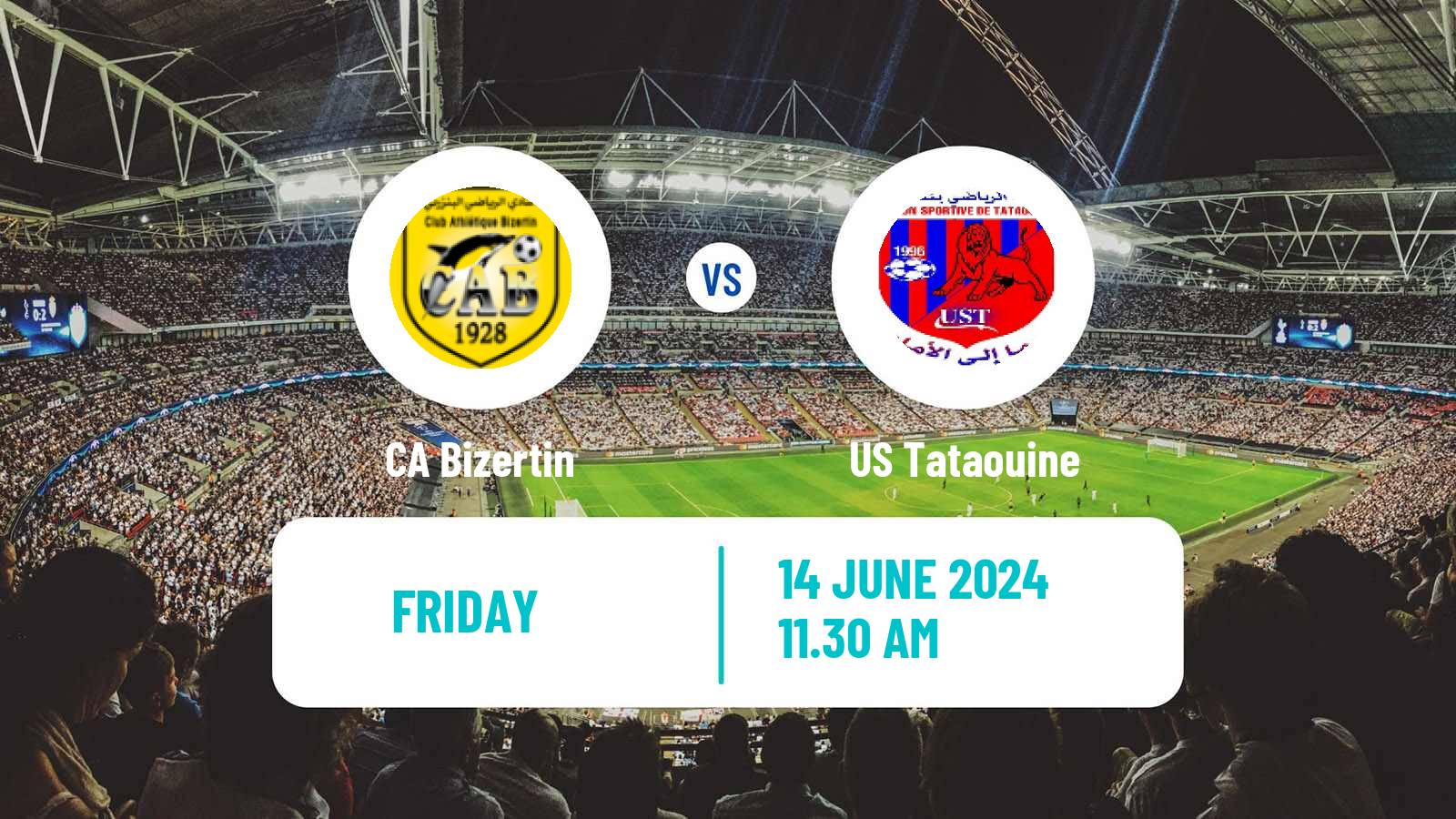 Soccer Tunisian Ligue Professionnelle 1 Bizertin - Tataouine