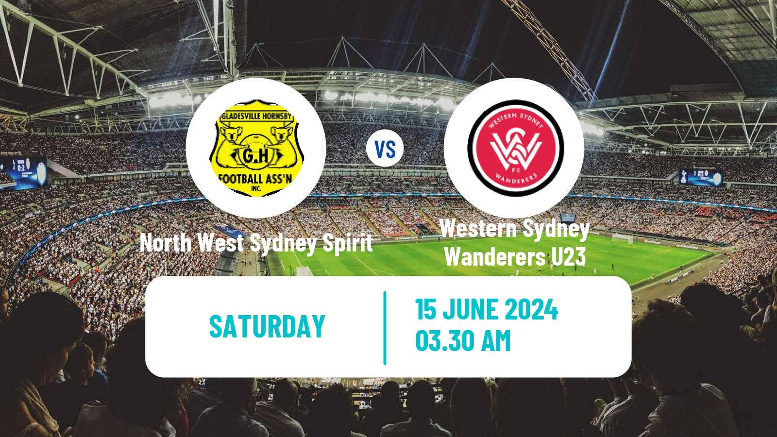 Soccer Australian NPL NSW North West Sydney Spirit - Western Sydney Wanderers U23