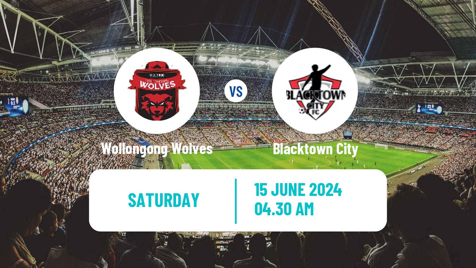 Soccer Australian NPL NSW Wollongong Wolves - Blacktown City