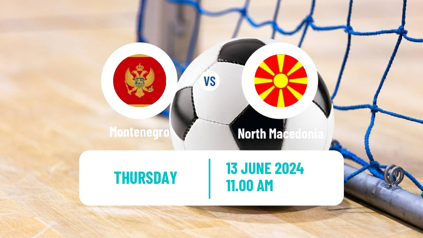 Futsal Friendly International Futsal Montenegro - North Macedonia