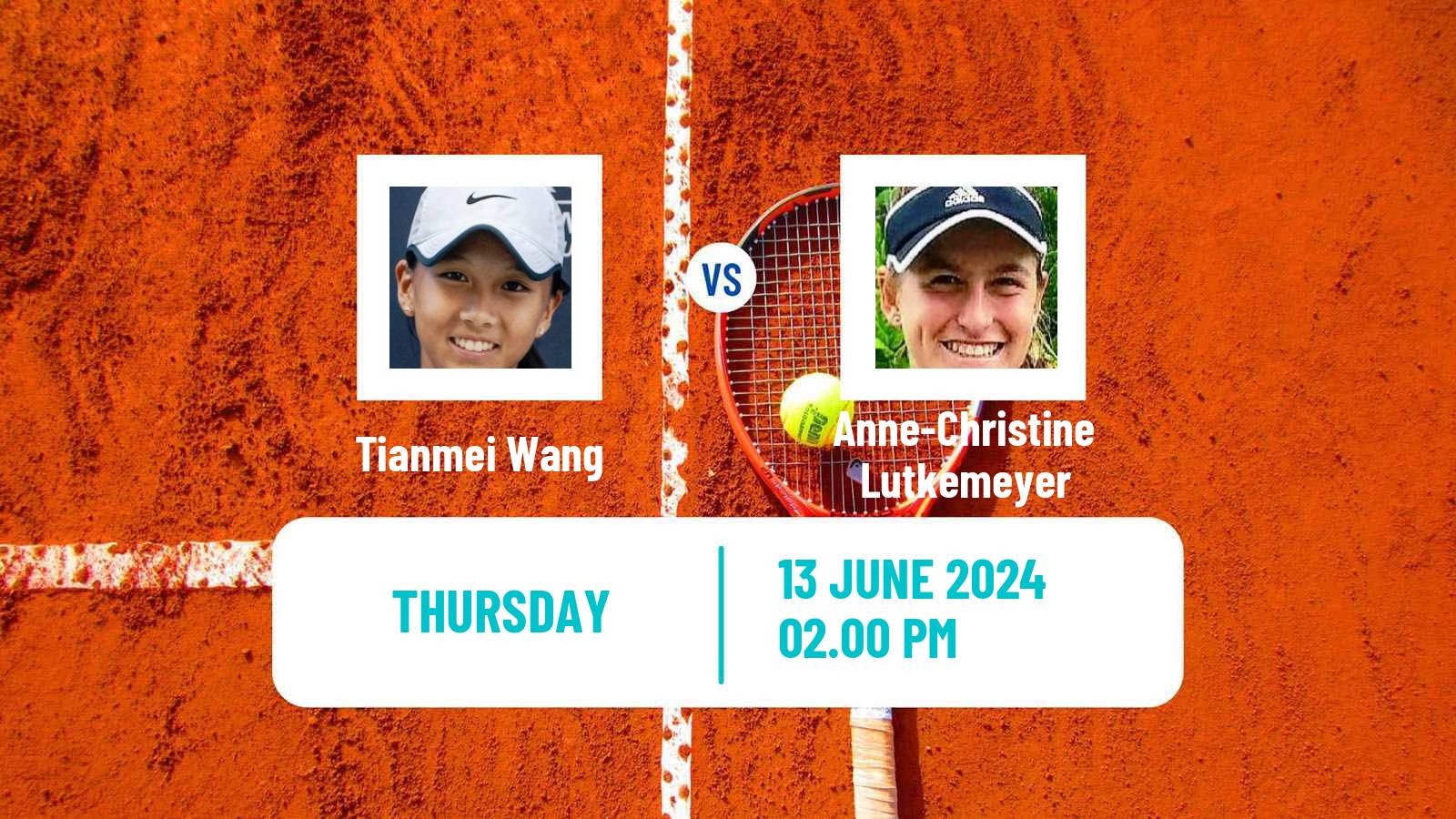 Tennis ITF W15 San Diego Ca 3 Women Tianmei Wang - Anne-Christine Lutkemeyer