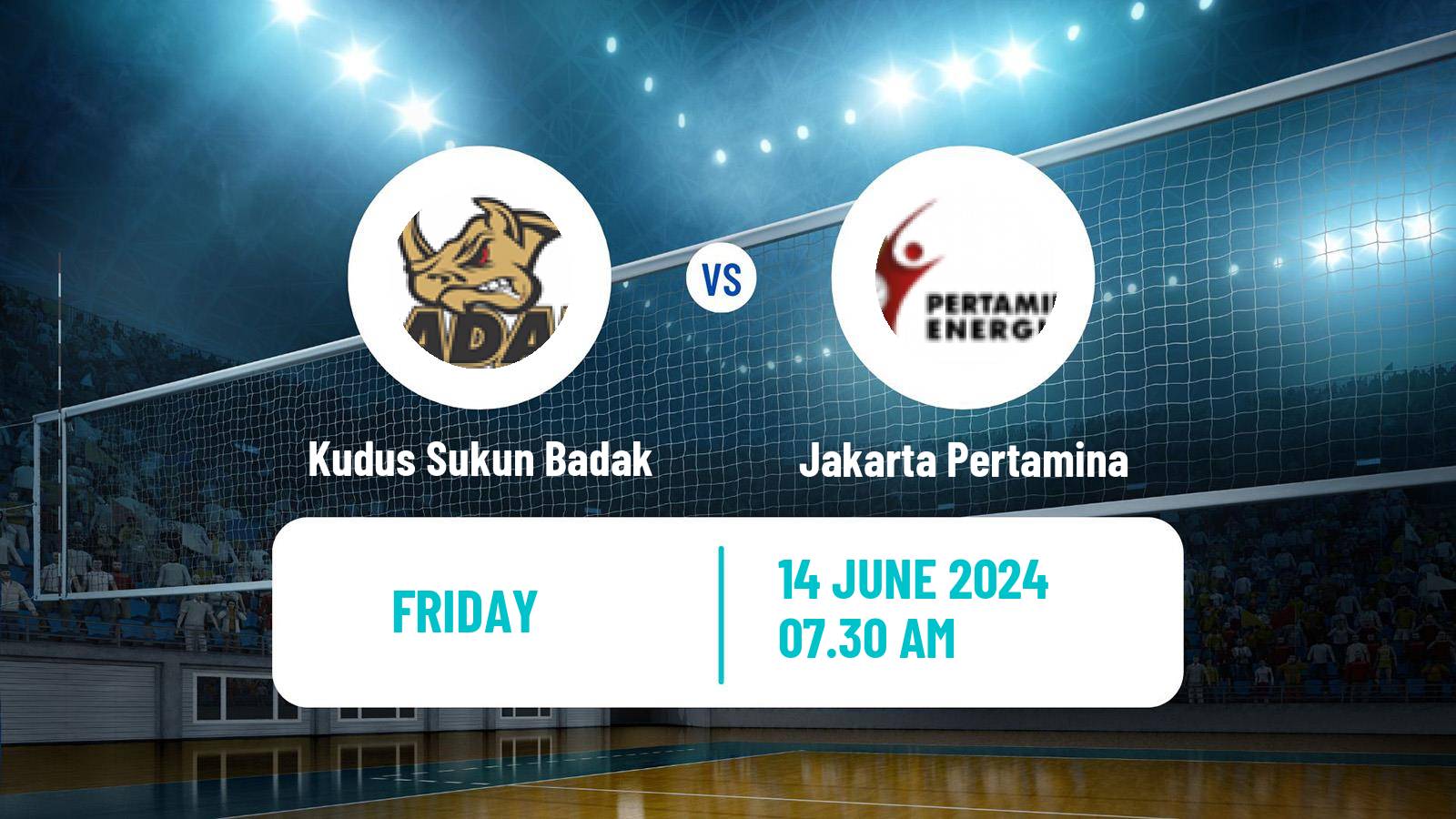 Volleyball Indonesian Proliga Volleyball Kudus Sukun Badak - Jakarta Pertamina