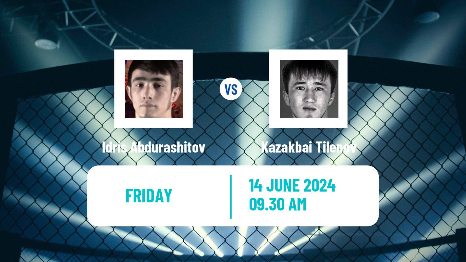 MMA Bantamweight One Championship Men Idris Abdurashitov - Kazakbai Tilenov