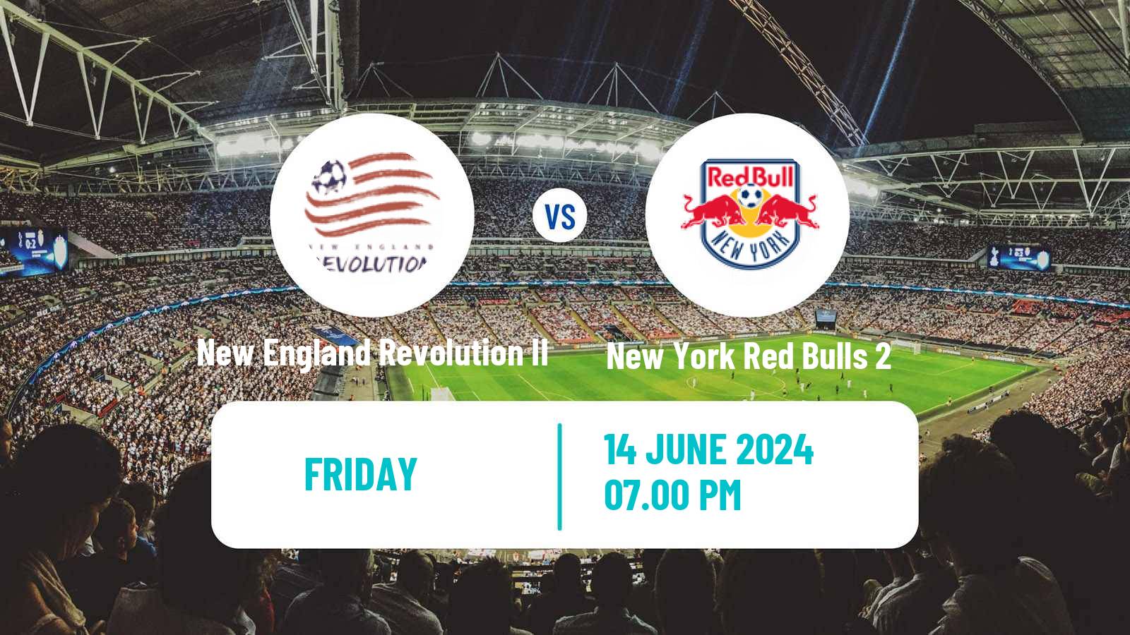 Soccer MLS Next Pro New England Revolution II - New York Red Bulls 2