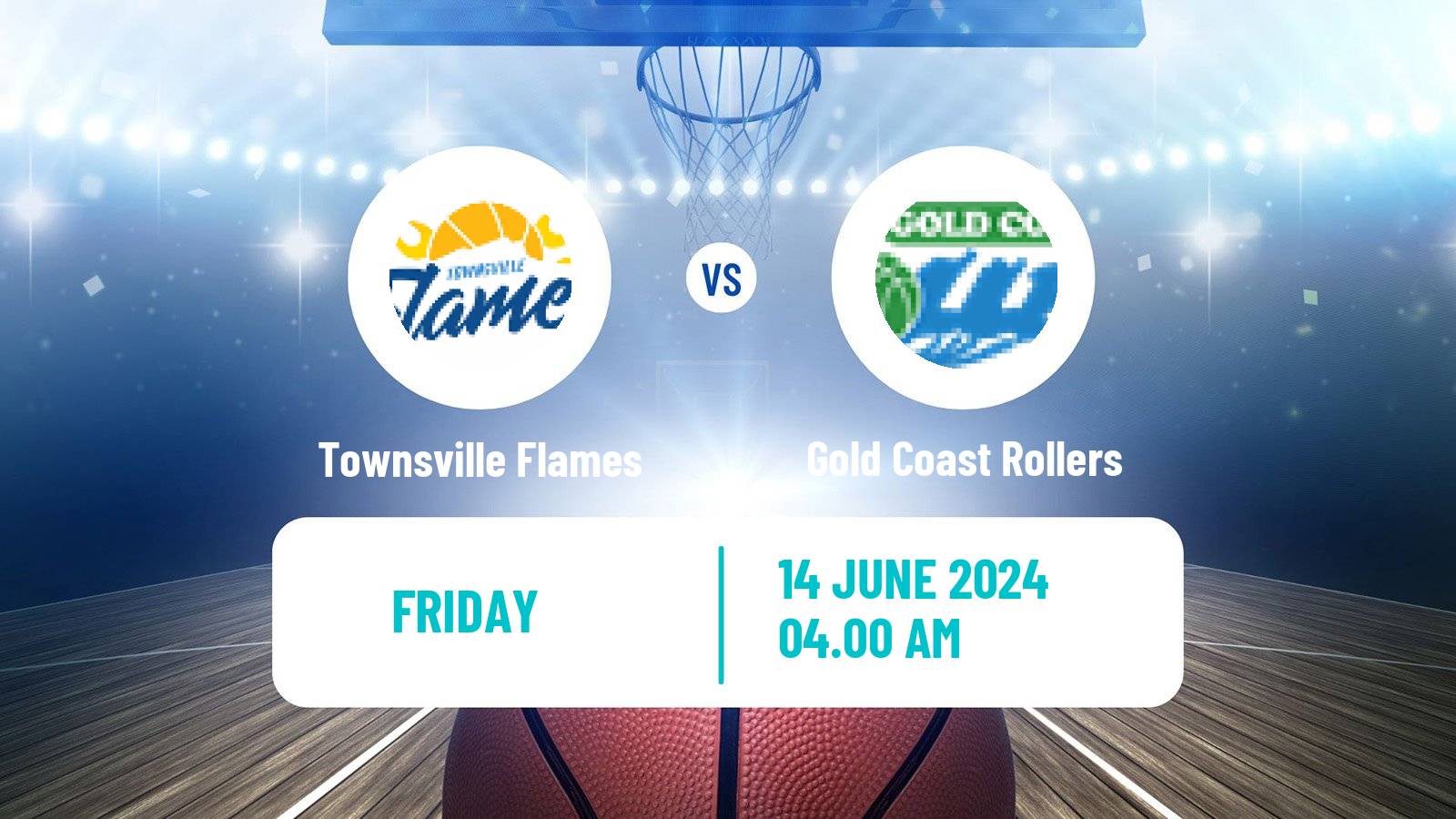 Basketball Australian NBL1 North Women Townsville Flames - Gold Coast Rollers