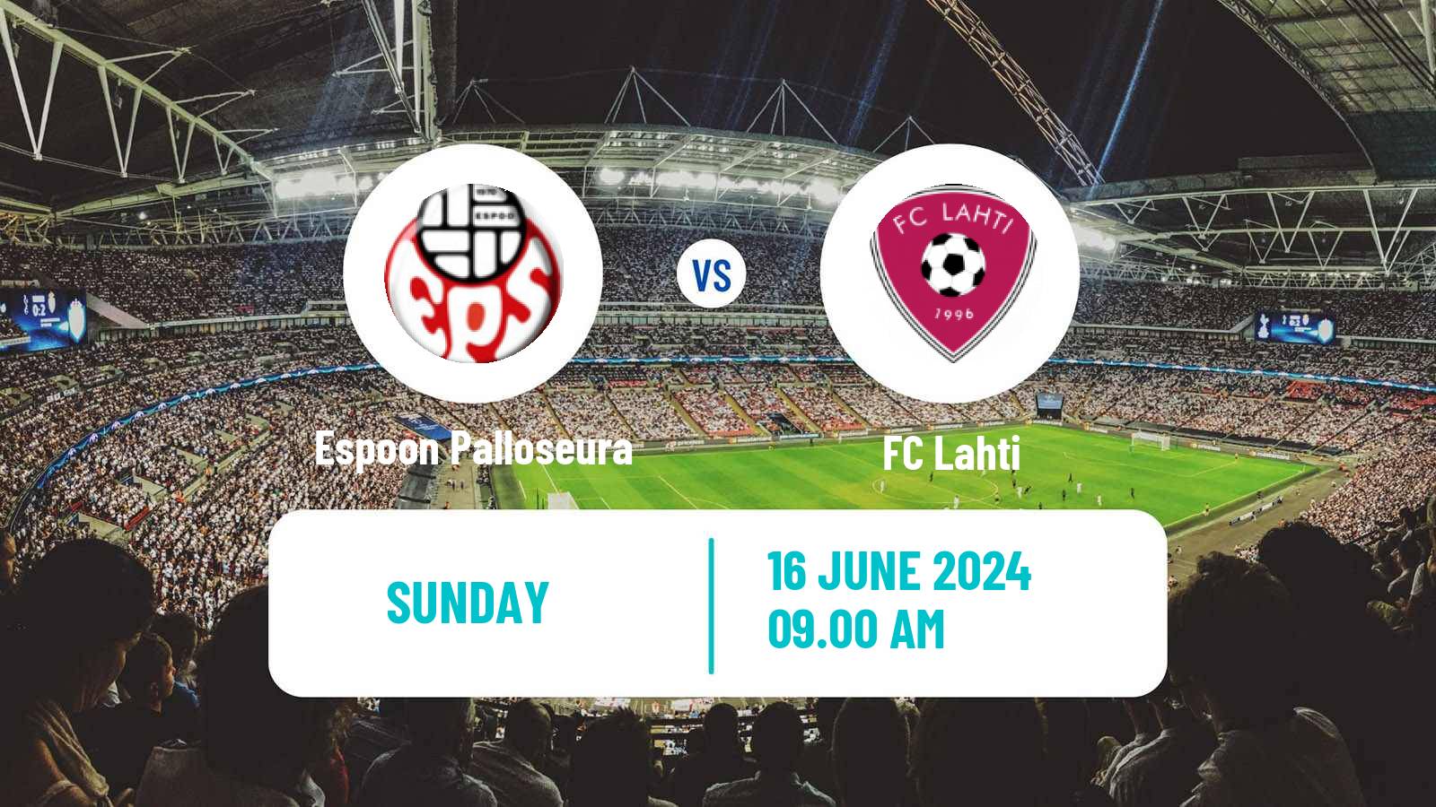 Soccer Finnish Cup Espoon Palloseura - Lahti