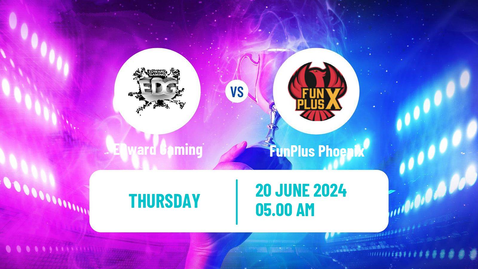 Esports League Of Legends Lpl EDward Gaming - FunPlus Phoenix