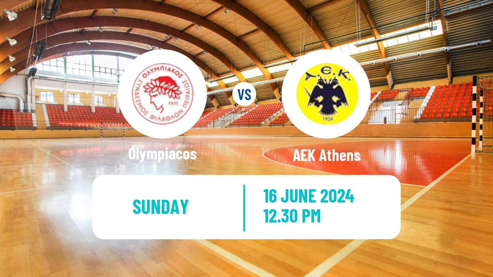 Handball Greek A1 Handball Olympiacos - AEK Athens