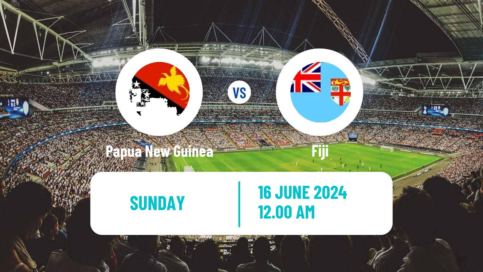 Soccer OFC Nations Cup Papua New Guinea - Fiji